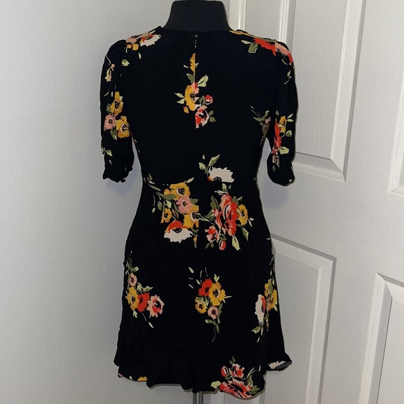 Free People Neon Garden Mini Dress size 8 - Picture 10 of 14
